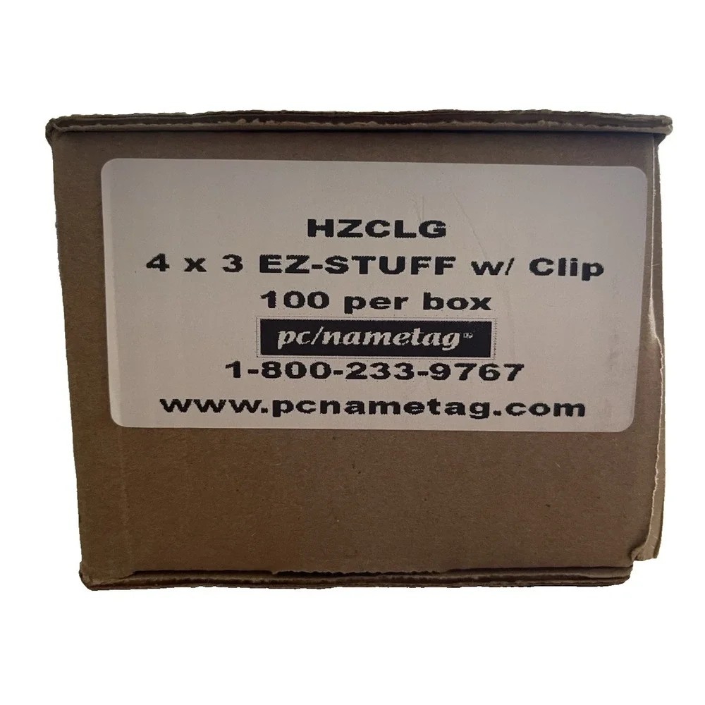 Name Tag Holder w/Clip-4